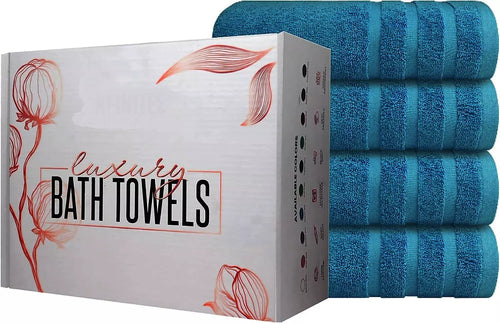 Value Pack: 2, 4, & 6 Jumbo Budget Egyptian Cotton Bath Sheets (75 x150 cm) Towelsworld